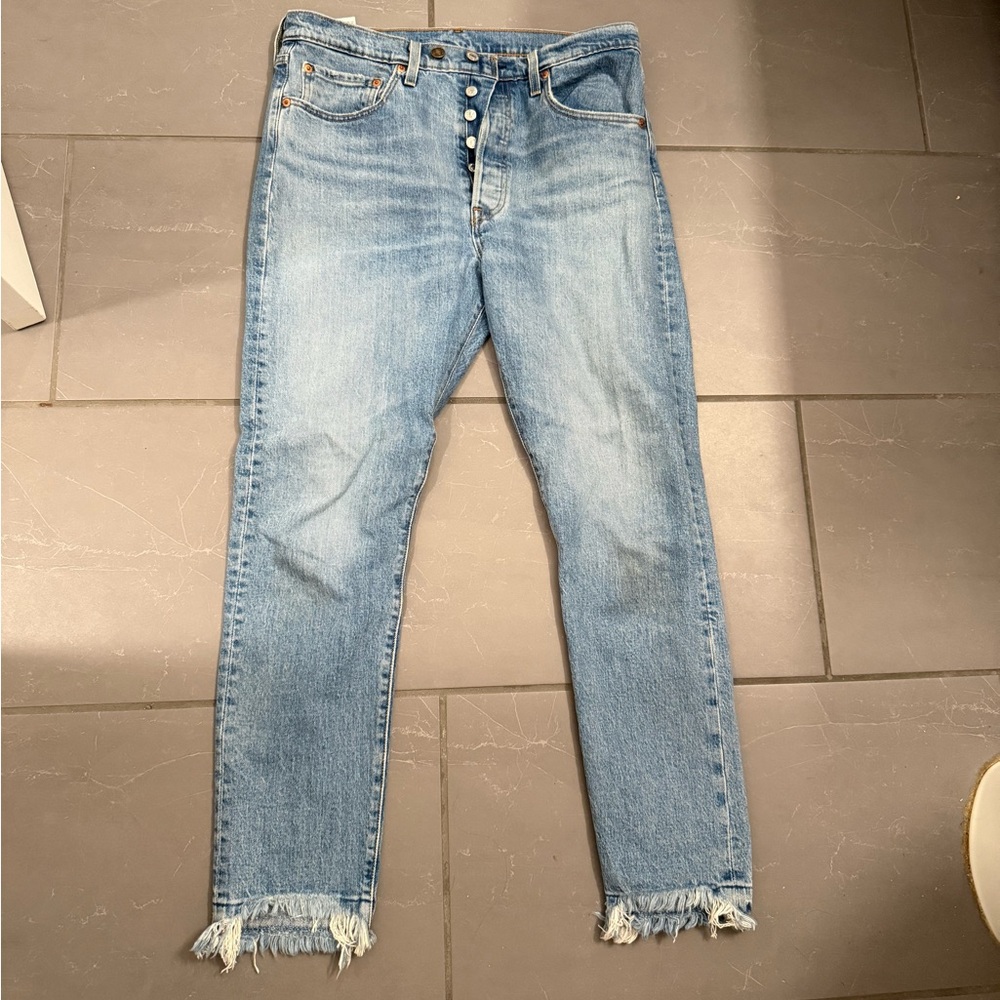 501 skinny Levi jeans from Free People